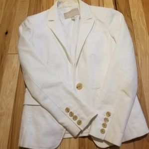 White Banana Republic blazer